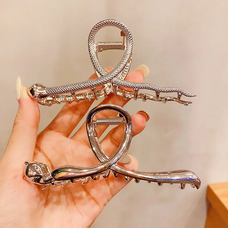 Kyrlune Gold Geometric Hair Claw Clip