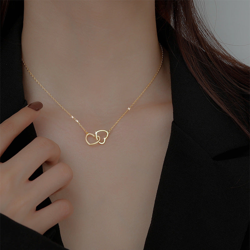Kyrlune Gold Titanium Steel Chain Necklace (3 Styles)