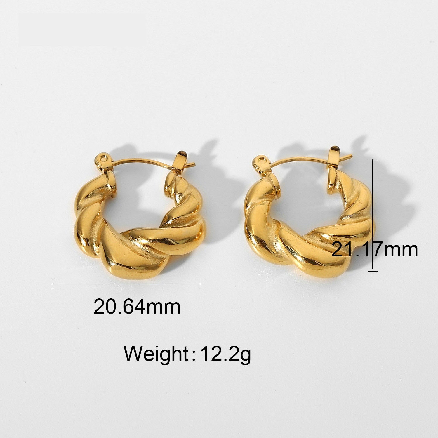 Kyrlune C-Hoop Earrings (7 Styles)