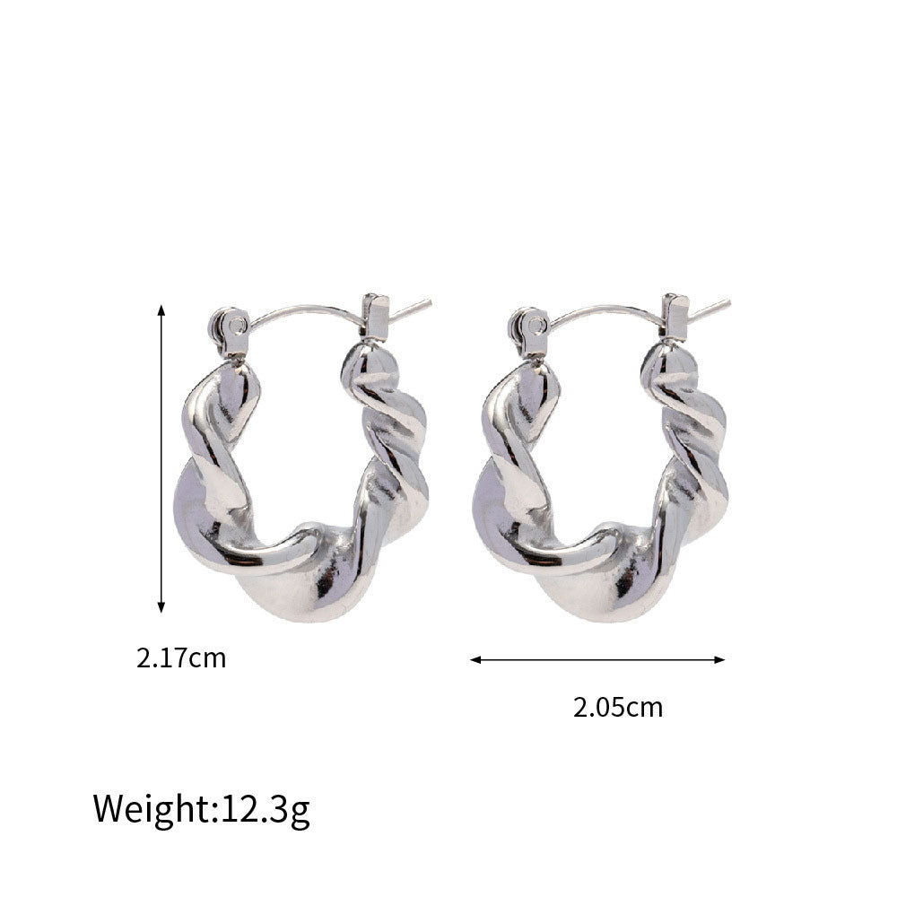 Kyrlune C-Hoop Earrings (7 Styles)