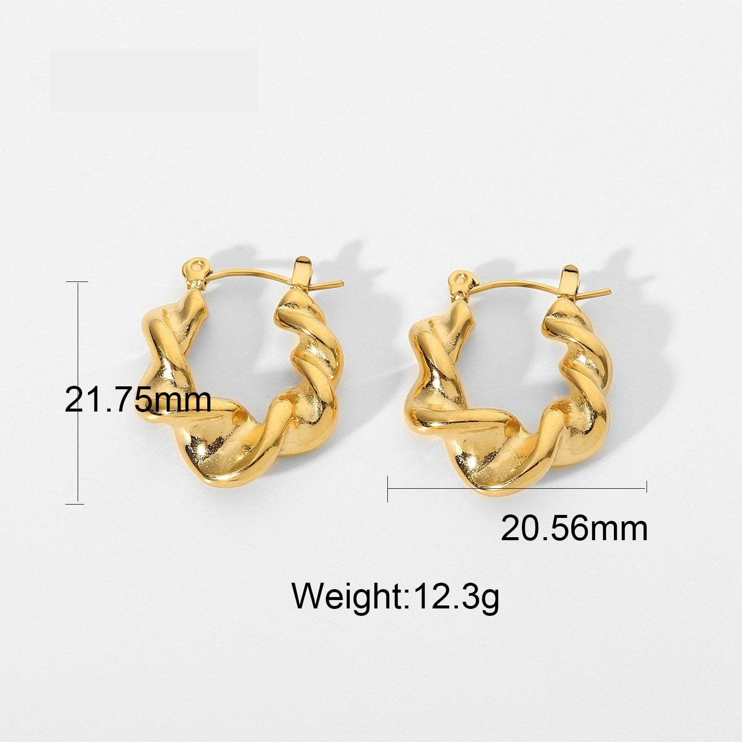 Kyrlune C-Hoop Earrings (7 Styles)