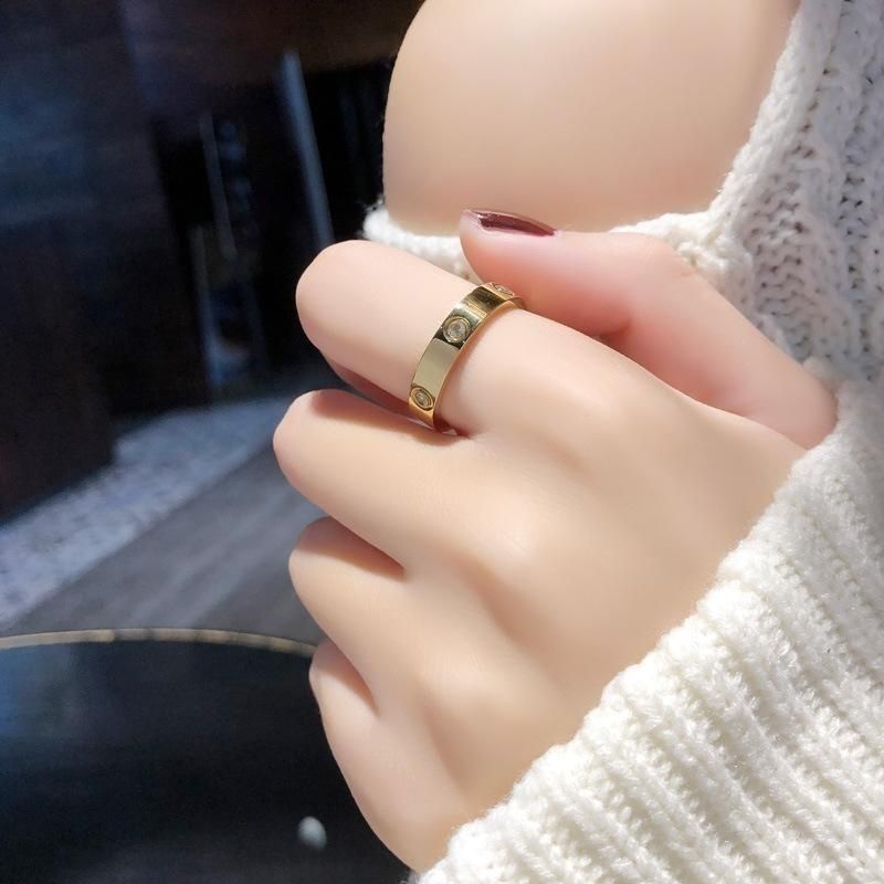 Kyrlune Gold Diamond Cut-Out Ring