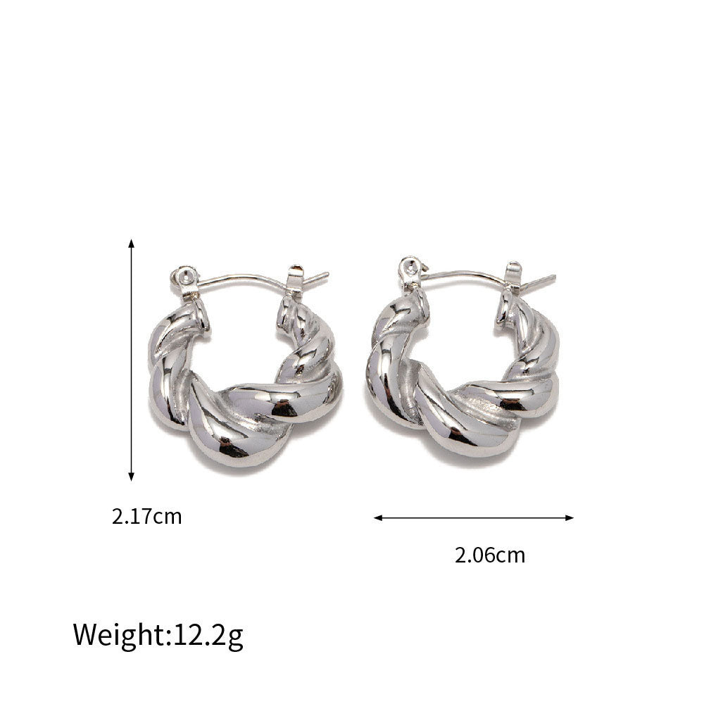 Kyrlune C-Hoop Earrings (7 Styles)