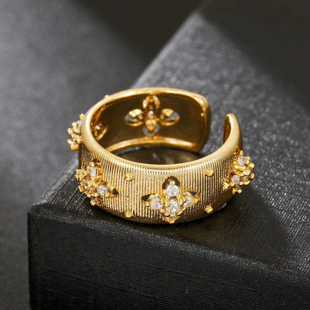 Kyrlune Lucky Clover Ring