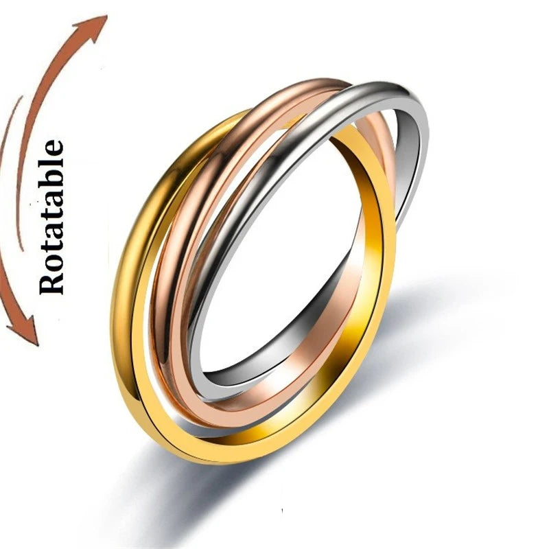Kyrlune Serenity Spinner Ring - view 4