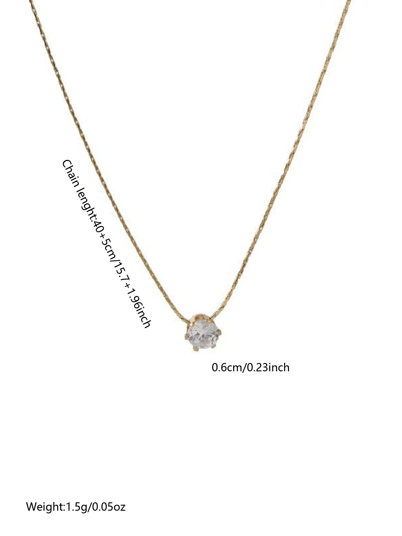 Kyrlune Diamond Pendant Necklace