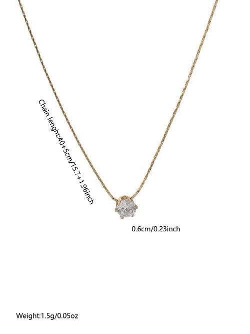 Kyrlune Diamond Pendant Necklace