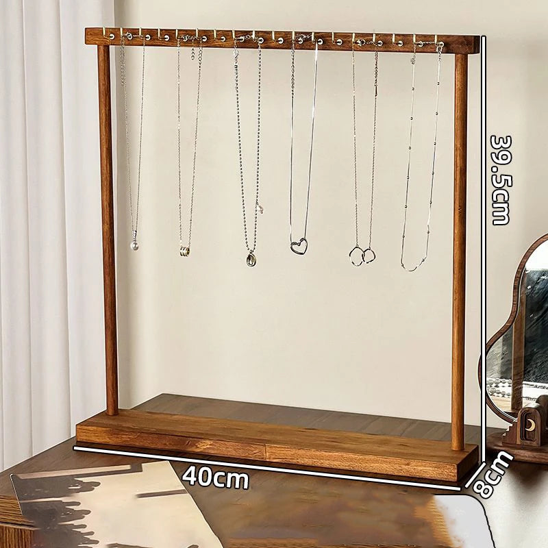 Kyrlune Wooden Jewelry Display Stand