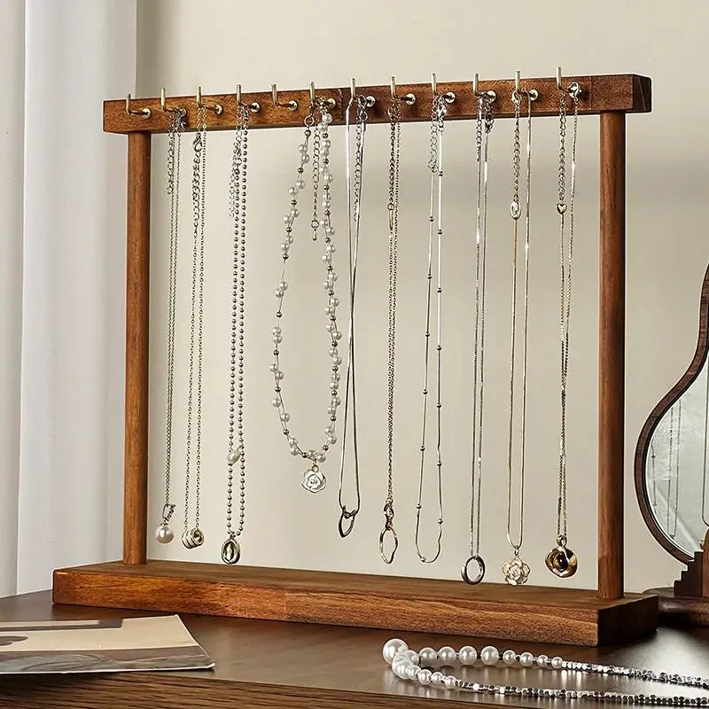 Kyrlune Wooden Jewelry Display Stand
