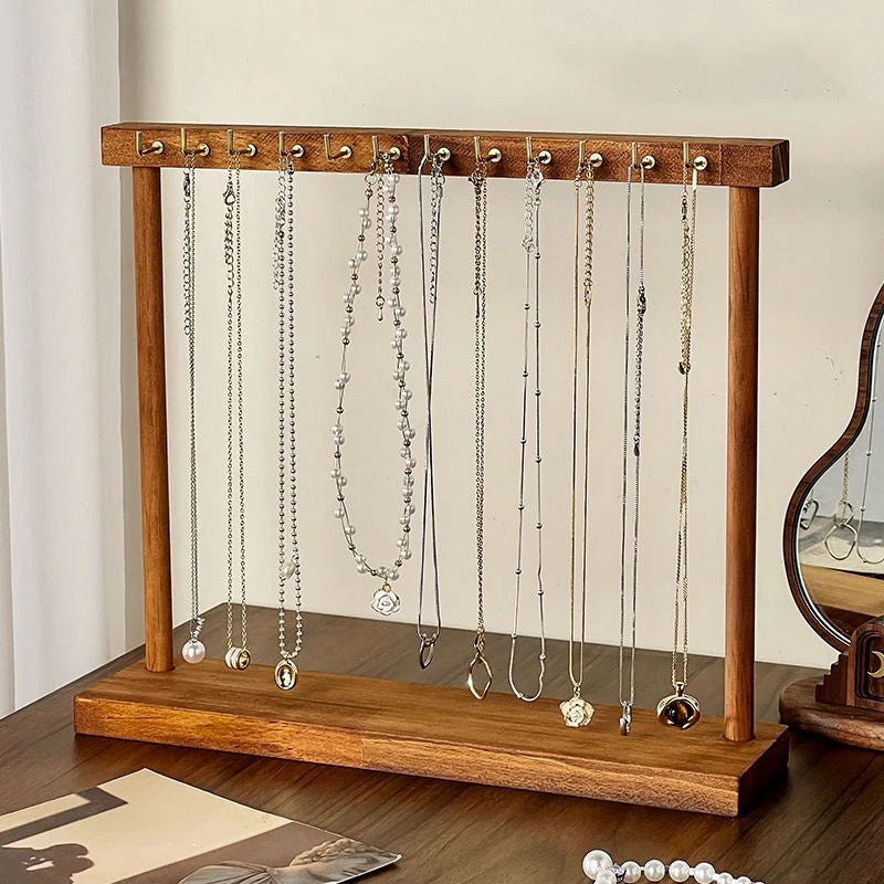 Kyrlune Wooden Jewelry Display Stand