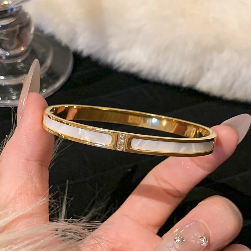 Kyrlune Gold Bangle Bracelet (6 Styles)