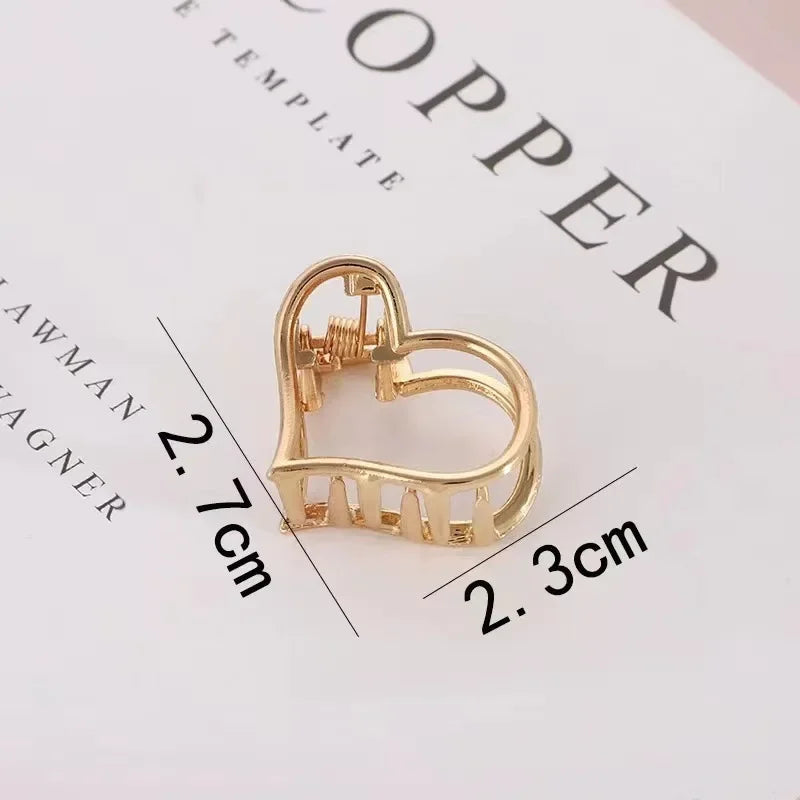 Kyrlune Gold Mini Claw Clip (12 Styles) - view 9