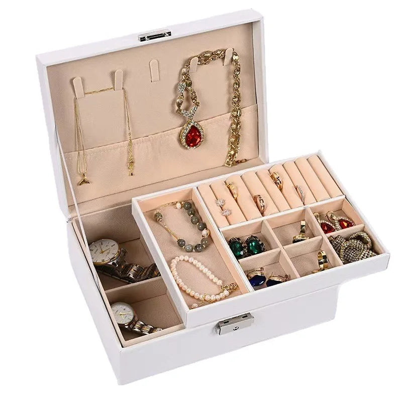 Kyrlune Luxury Multi-Layer Jewelry Box