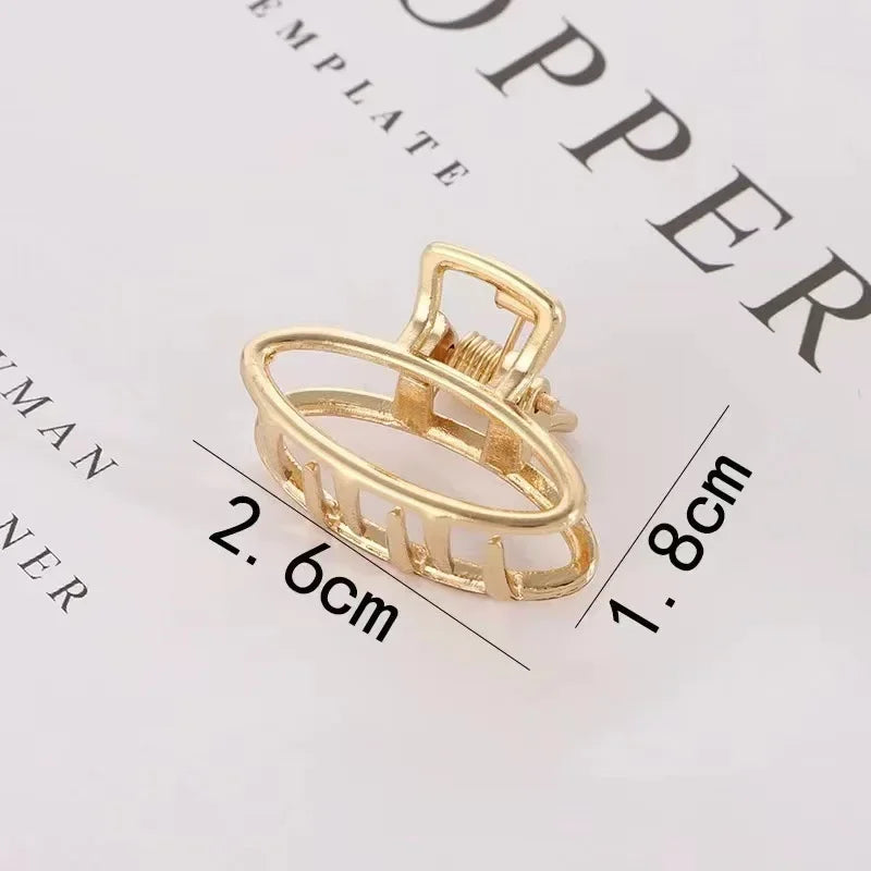 Kyrlune Gold Mini Claw Clip (12 Styles) - view 15
