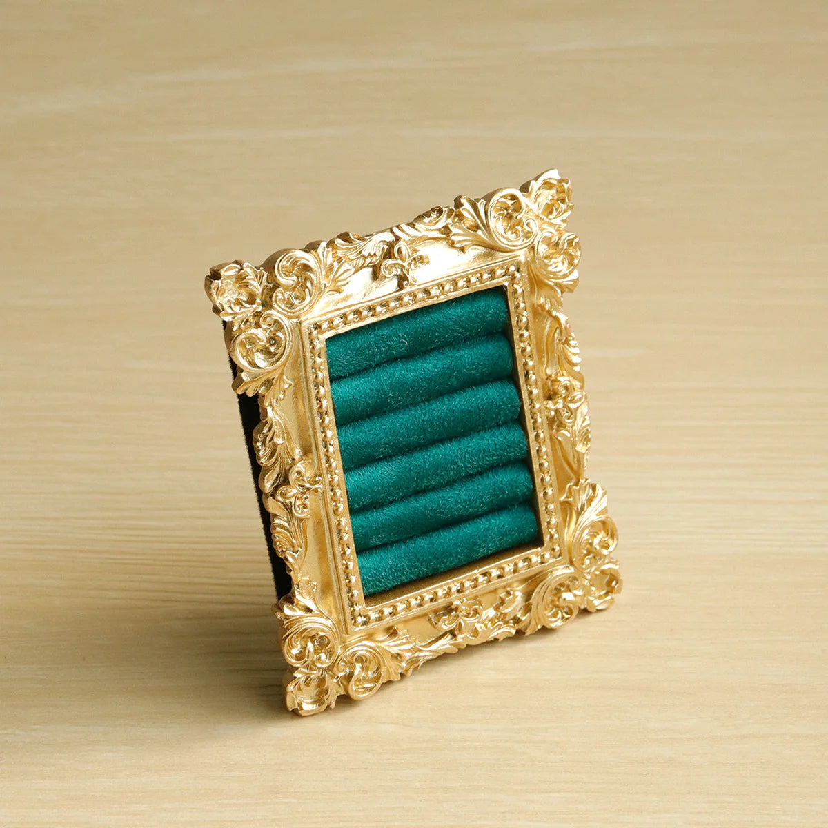 Kyrlune Gold Baroque Ring Tray - view 13