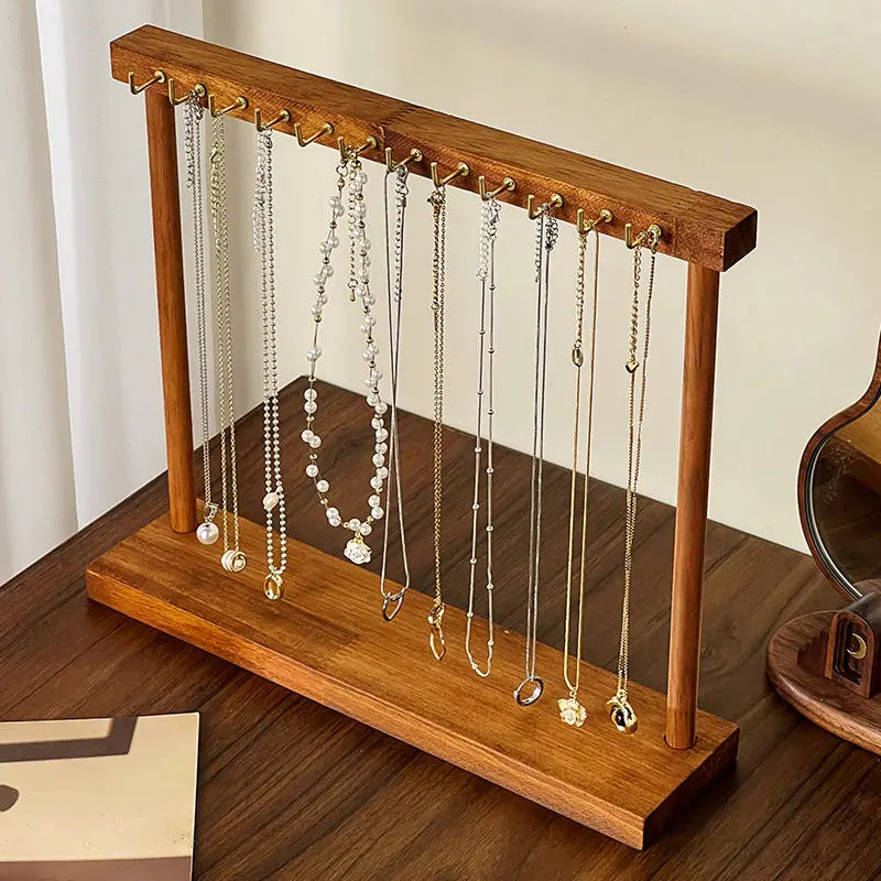 Kyrlune Wooden Jewelry Display Stand