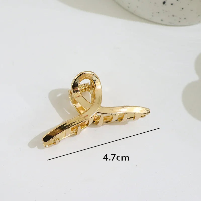 Kyrlune Gold Mini Claw Clip (12 Styles) - view 10