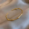 Kyrlune Gold Bangle Bracelet (6 Styles)