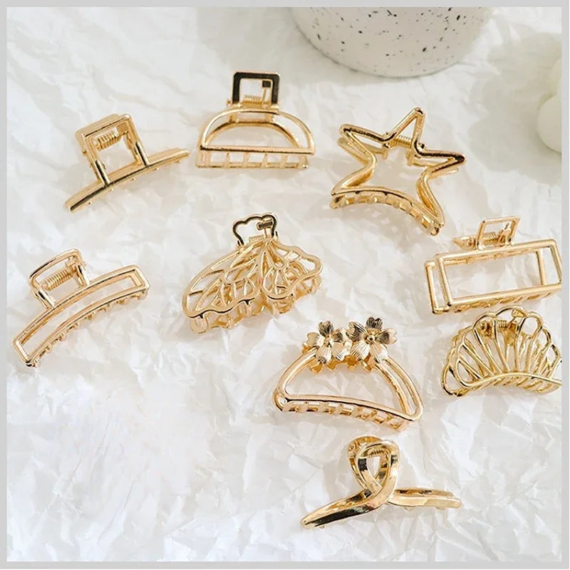 Kyrlune Gold Mini Claw Clip (12 Styles) - view 2