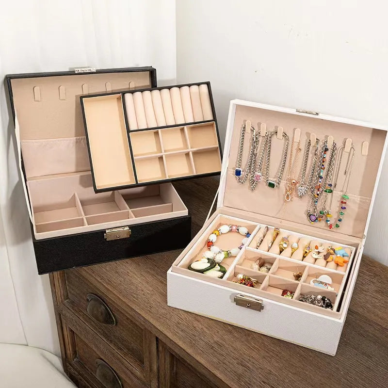 Kyrlune Luxury Multi-Layer Jewelry Box