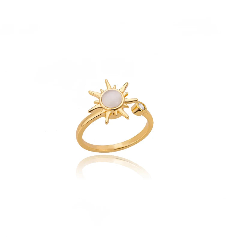 Kyrlune Sun Spinner Ring (2 Styles)