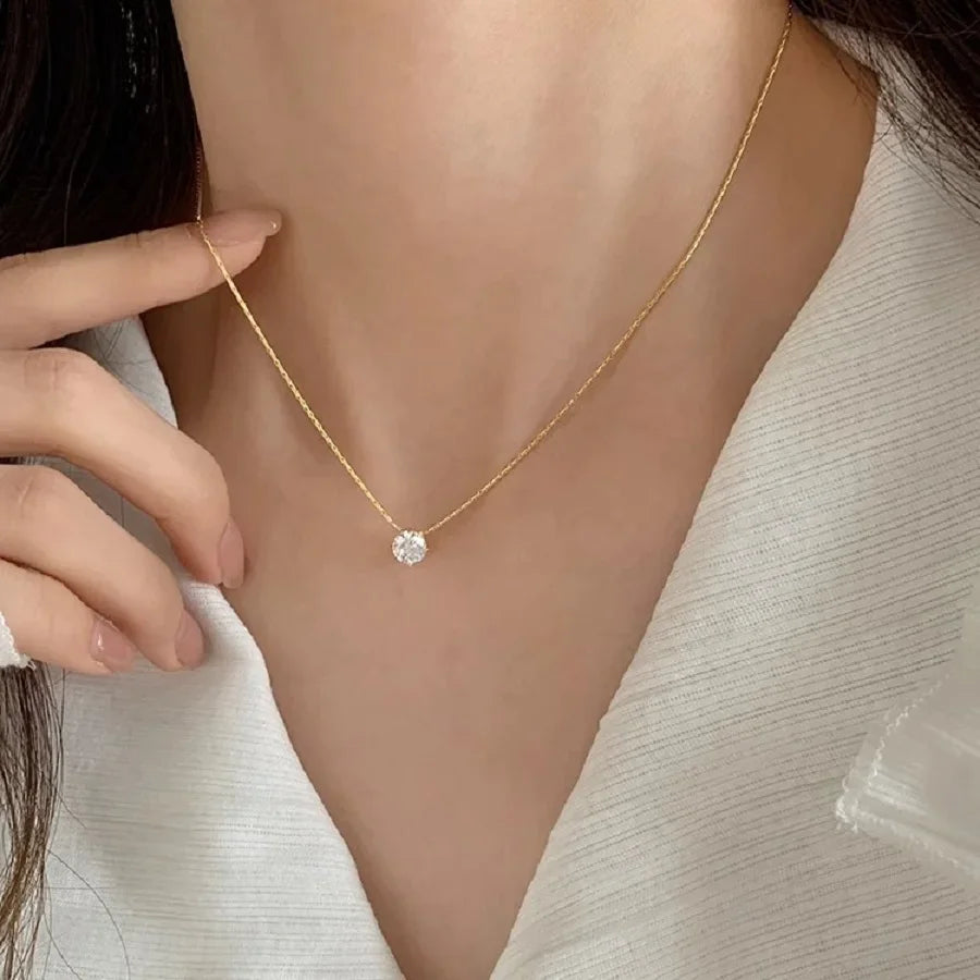 Kyrlune Diamond Pendant Necklace
