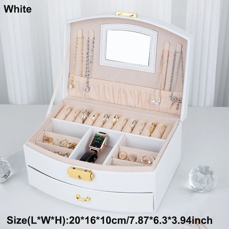 Kyrlune Luxury Multi-Layer Jewelry Box