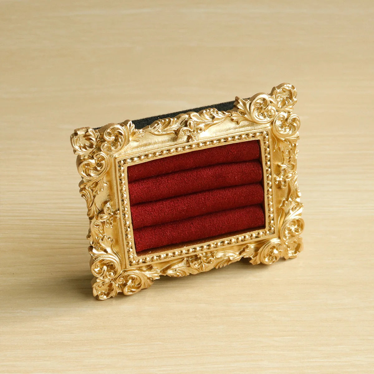 Kyrlune Gold Baroque Ring Tray - view 6