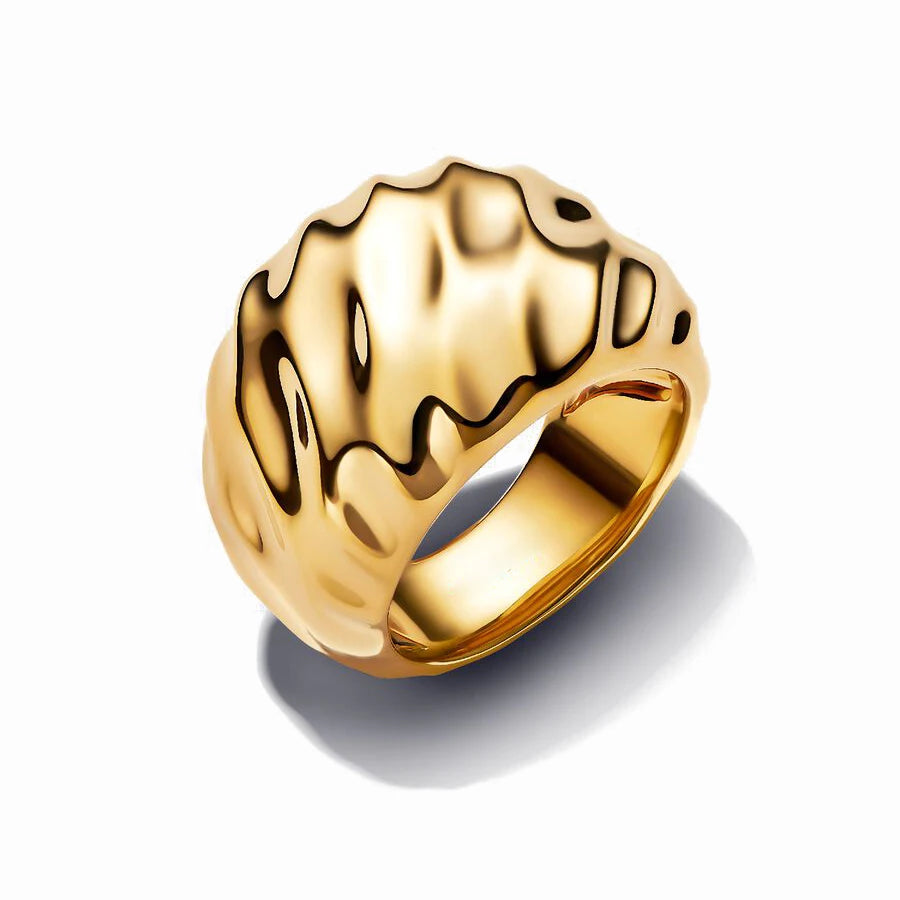 Kyrlune Gold Dainty Stackable Ring (8 Styles) - view 2