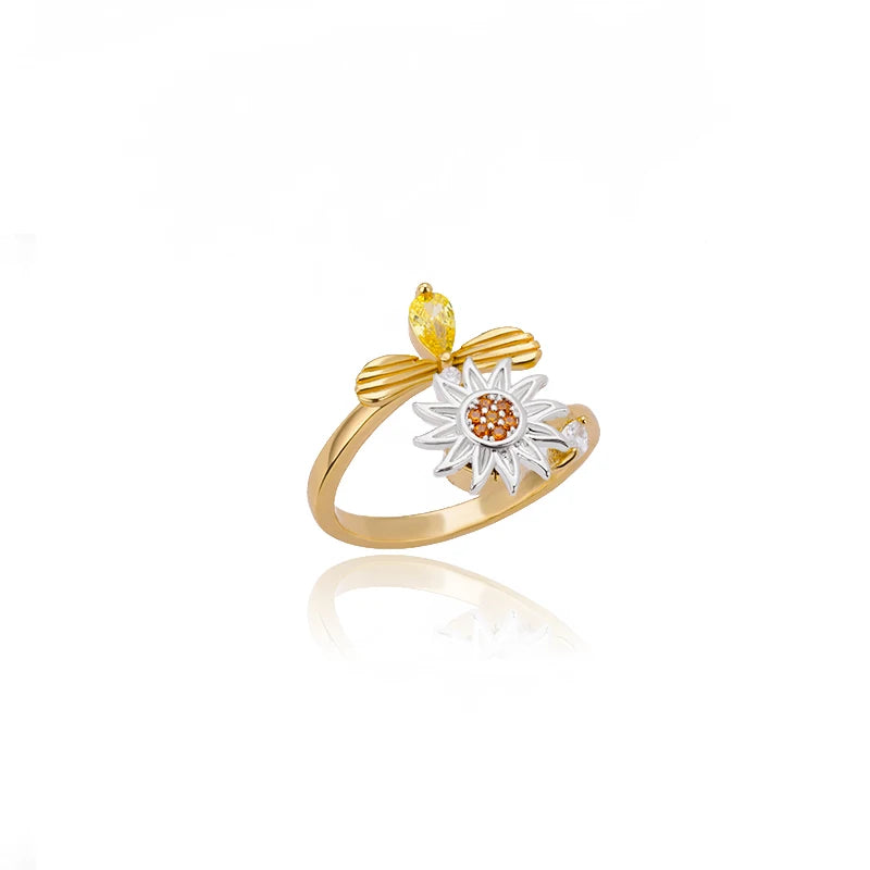 Kyrlune Sun Spinner Ring (2 Styles)