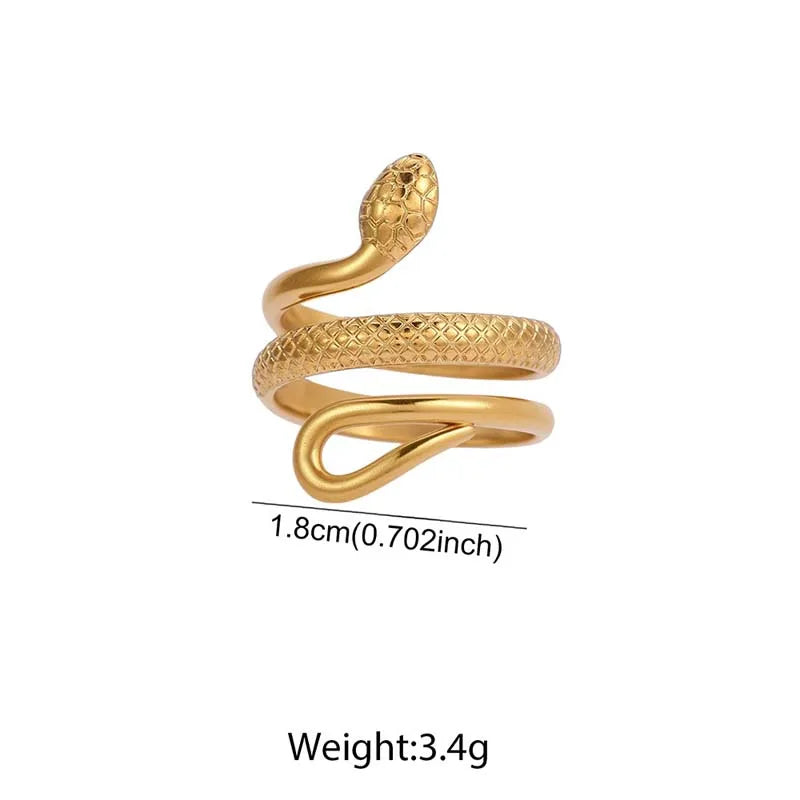 Kyrlune Serpent Wrap Ring