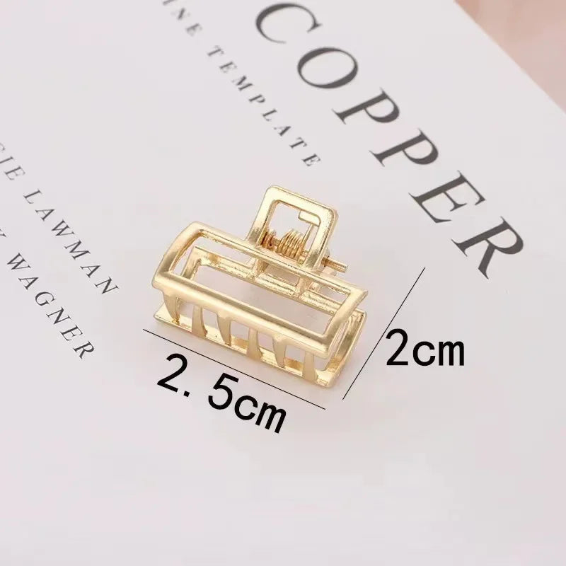 Kyrlune Gold Mini Claw Clip (12 Styles) - view 18
