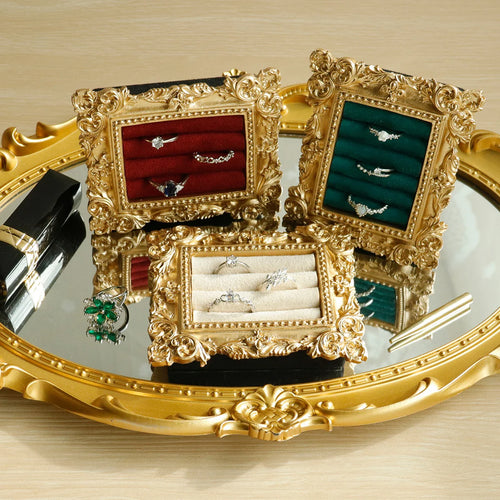 Kyrlune Gold Baroque Ring Tray