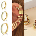 Kyrlune Gold Ear Stack Set (3 Pieces) - all pieces together